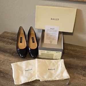 Bally Black Sophisticated Heels